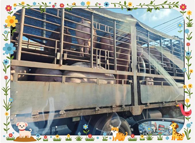 長(zhǎng)途貨運(yùn)豬運(yùn)豬貨車